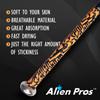 ALIEN PROS Bat Grip Tape 0.5MM for Baseball (3 Grips)  Precut and Pro Feel Bat Tape  Replacement for Old Baseball bat Grip  Wrap Your Bat for an Epic Home Run (3 Grips, Egyptian) view 4