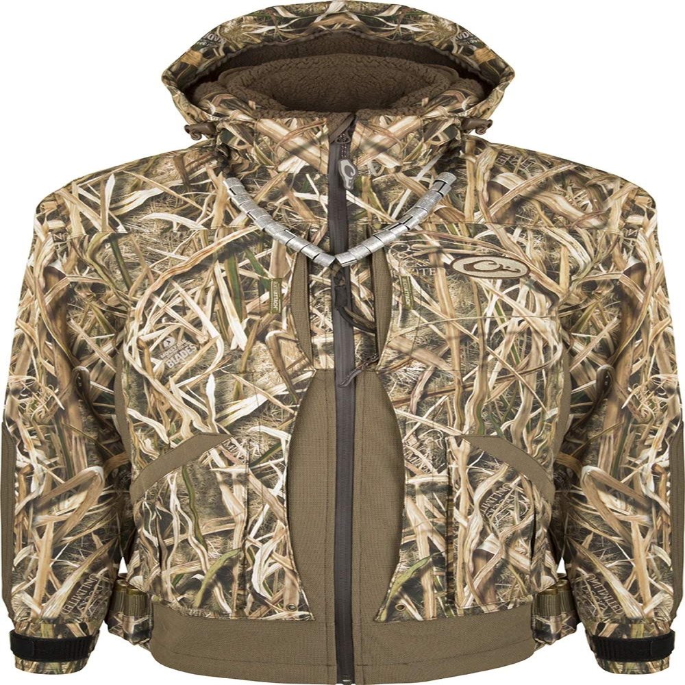 Drake Guardian Elite Layout Blind Jacket, Shell Weight, Color: Blades, Size: Medium (DW6013-013-2)
