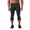 CW-X Men's Stabilyx Joint Support 3/4 Compression Tight, Capri Pants for Running and Recovery, Black, Medium view 1