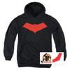 Popfunk Red Hood Jason Todd Superhero Kids Youth Pullover Hoodie & Stickers (X-Large) view 3