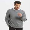 TopTie Mens Crewneck Soft Cotton Long Sleeve Jumper Pullover Sweater view 4