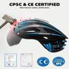 Shinmax Bike Helmet - USB Rechargeable Light & Detachable Magnetic Goggles UV Protective,Bike Helmet Adult Men,Lightweight Adjustable for Adult Men Women Mountain & Road (WT-049) view 2
