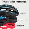 Shinmax Bike Helmet - USB Rechargeable Light & Detachable Magnetic Goggles UV Protective,Bike Helmet Adult Men,Lightweight Adjustable for Adult Men Women Mountain & Road (WT-049) view 3