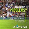 ALIEN PROS Bat Grip Tape 0.5MM for Baseball (3 Grips)  Precut and Pro Feel Bat Tape  Replacement for Old Baseball Bat Grip  Wrap Your Bat for an Epic Home Run (3 Grips, Cubic) view 2