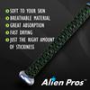 ALIEN PROS Bat Grip Tape 0.5MM for Baseball (3 Grips)  Precut and Pro Feel Bat Tape  Replacement for Old Baseball Bat Grip  Wrap Your Bat for an Epic Home Run (3 Grips, Cubic) view 4