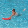 Pure2Improve Unisex Adult Kickboard Kickboard - Red. view 4