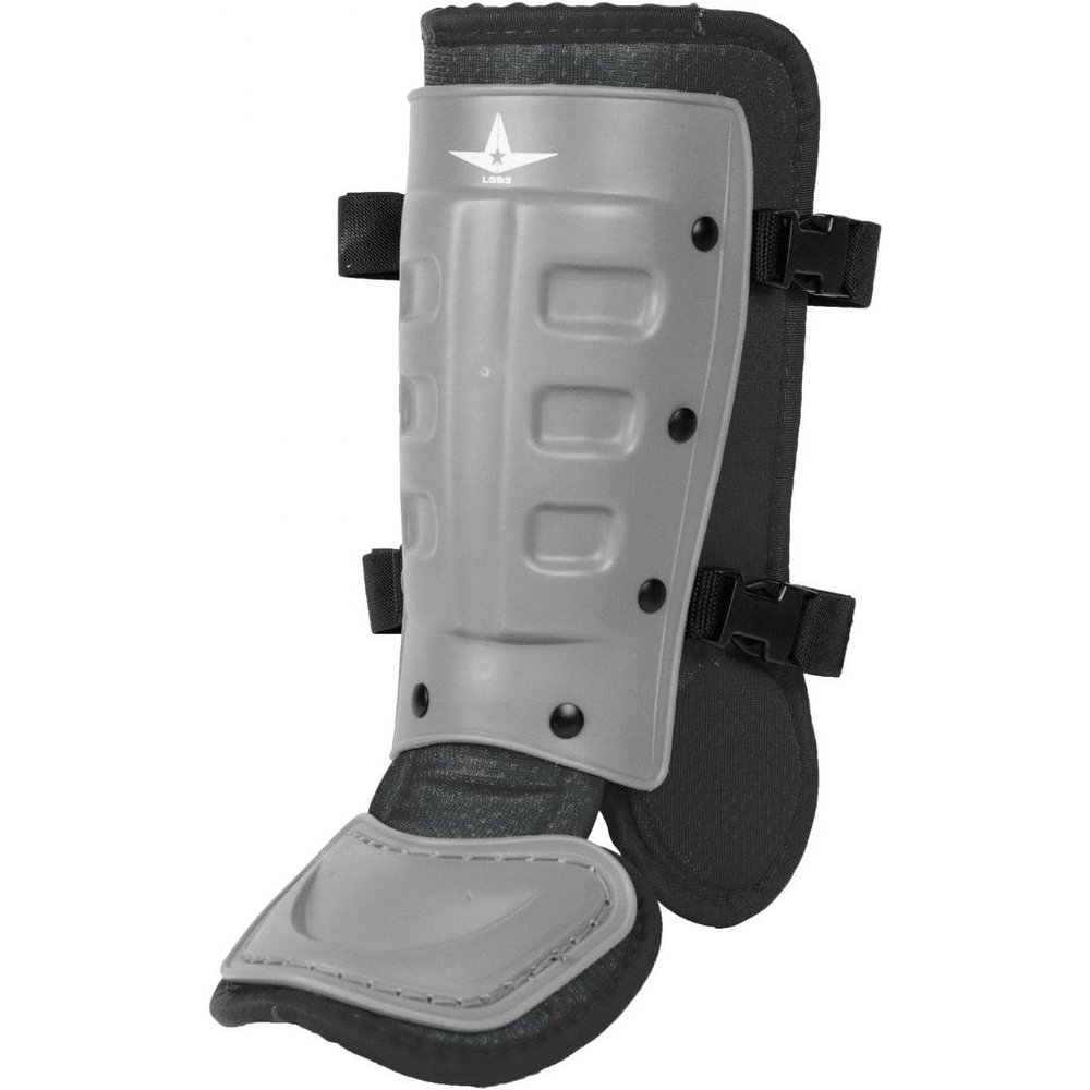 All-Star LGB3GPH/BK Universal Batter's Ankle Guard GPH/BK
