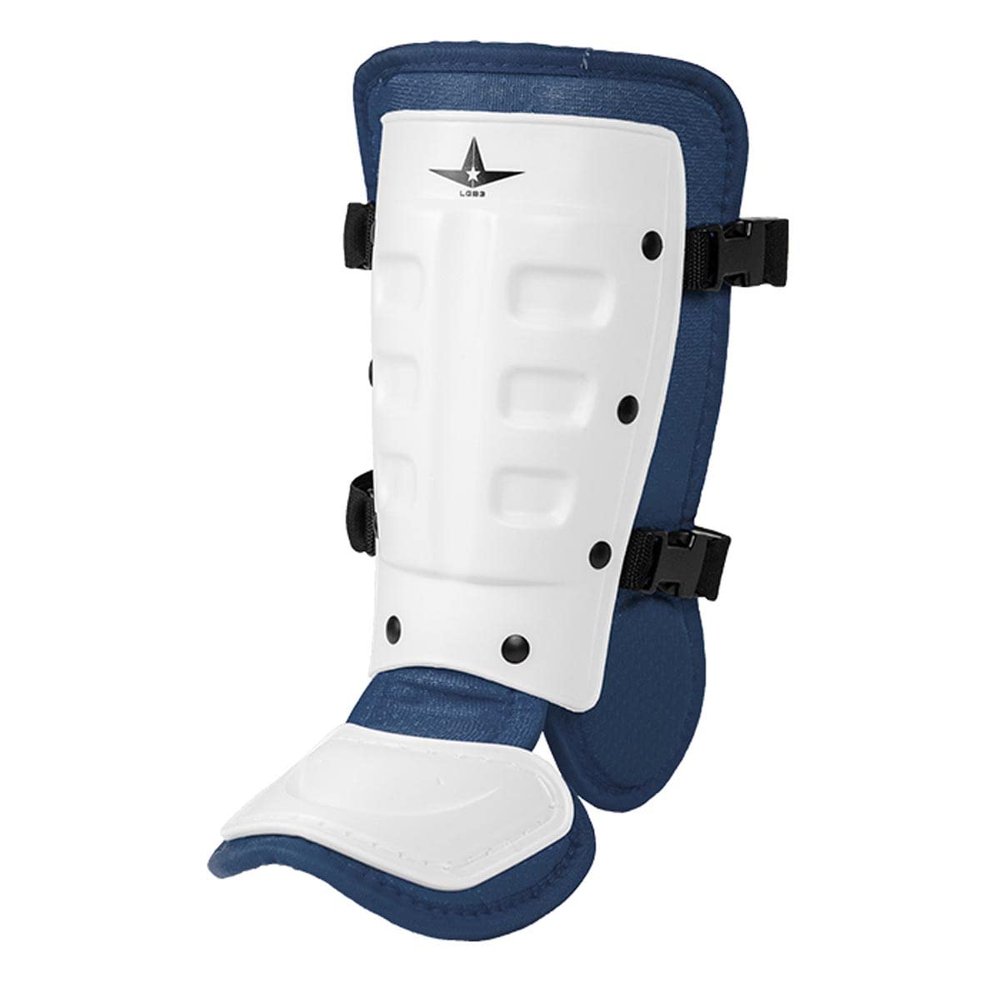 All-Star LGB3WH/NA Universal Batter's Ankle Guard WH/NA
