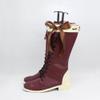 YuanCos Brown Cosplay Shoes Lace-up Boots X002 (Custom made) view 2