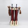YuanCos Brown Cosplay Shoes Lace-up Boots X002 (Custom made) view 3