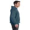 Sportoli Men's Pullover EcoSmart Fleece Hooded Sweatshirt (Denim - XL) view 2