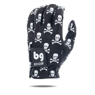 Bender Gloves - Men's Golf Glove, Durable Mesh Material, Unique Golf Gloves Men Right Handed Golfer (Wear On Left)