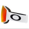 Oakley Flight Deck M Prizm Snow Goggles Matte White with Prizm Torch Iridium + Case view 4