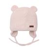 BAVST Baby Beanie Hat for Winter with Earfalp Cute Bear Kids Toddler Girls Boys Warm Knit Cap 0-2Years(Pink, L) view 1
