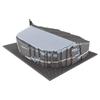 FOCO NFL Minnesota Vikings 3D Brxlz Stadium Building Blocks Set, Team Color, One Size view 2