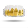 Impact Custom Professional All Sports Mouthguard Chrome Series (Clear) Gold Grill - Jiu Jitsu/Football/Lacrosse & More view 1