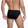 wirarpa Men's Underwear Modal Microfiber Briefs No Fly Covered Waistband Silky Touch Underpants 4 Pack Black,Small view 2