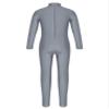 ranrann Kids Girls Full Length Gymnastic Unitard Long Sleeves Ballet Dance Jumpsuit Mock Neck Athletic Activewear Dark Gray 4-5 view 2