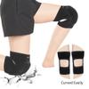 ONTYZZ Kids Knee Pads with Thickened SBR Pads Adjustable Anti-Slip Knee Pads Soft Knee Pad for Volleyball Cycling Dancing Soccer Hockey Pink/S view 4