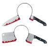BESTOYARD 2Pcs Halloween Knife through Headband Props Lightweight Plastic Horror Toy Accessories for Party Favors and Costume Decorations view 1