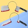 BESTOYARD 2Pcs Halloween Knife through Headband Props Lightweight Plastic Horror Toy Accessories for Party Favors and Costume Decorations view 3