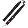 Aminco NCAA Wisconsin Badgers Team Lanyard, Black on Black