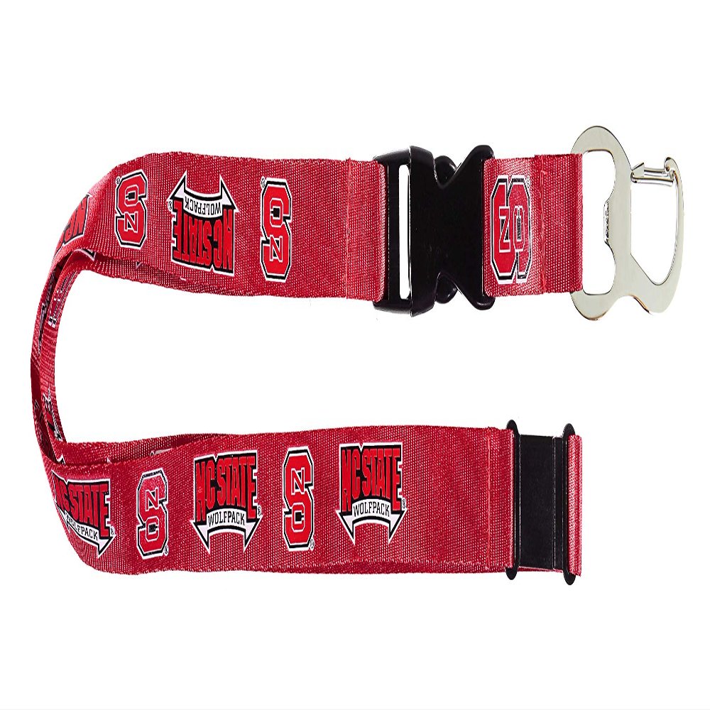 Aminco NCAA North Carolina State Wolfpack Bottle Opener Lanyard