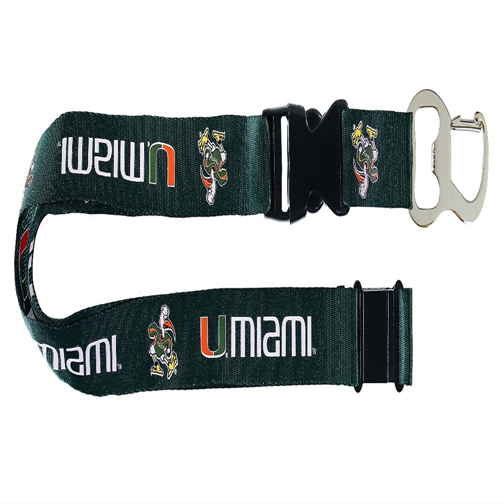 NCAA Miami Hurricanes Bottle Opener Lanyard