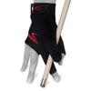 Longoni Black Fire 2.0 Billiard Pool CUE Glove - for Left or Right Hand - Black (Small, for Right Hand (Left-Handed Player)) view 1