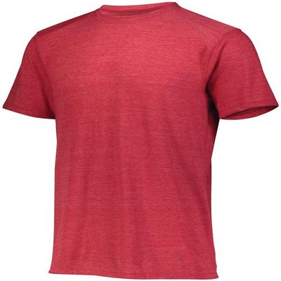 Augusta Sportswear Boys Tri-Blend T-Shirt, Red Heather, M