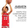 Augusta Sportswear Reversible Two-Color Jersey, Red/White, 3XL view 4