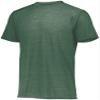 Augusta Sportswear Boys Tri-Blend T-Shirt, Dark Green Heather, M view 1