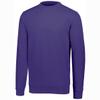 Augusta Sportswear Men's 60/40 Fleece Crewneck Sweatshirt, Purple, Small view 1