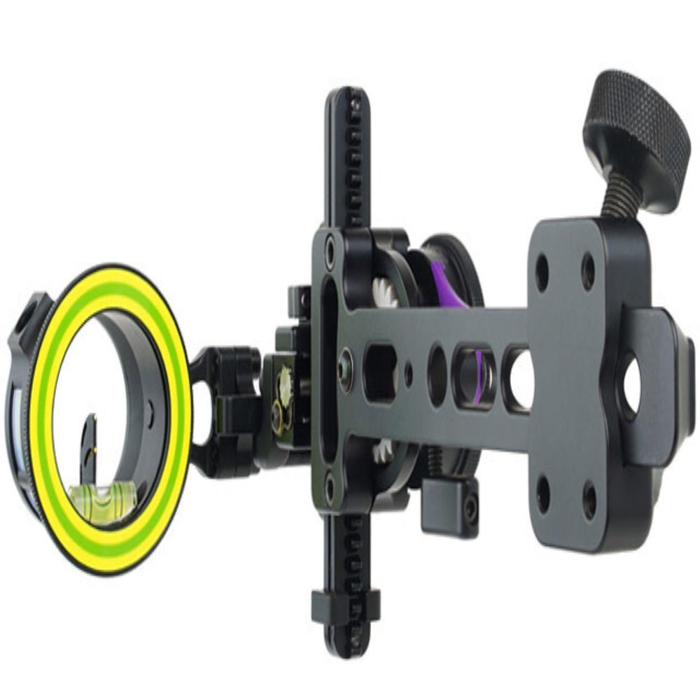 Spot Hogg Fast Eddie XL | Double Pin Bow Sight | Right/Left Handed | Pin Size .01/.019/.029 | Made in The USA (Right Handed, .029 Pin Diameter)