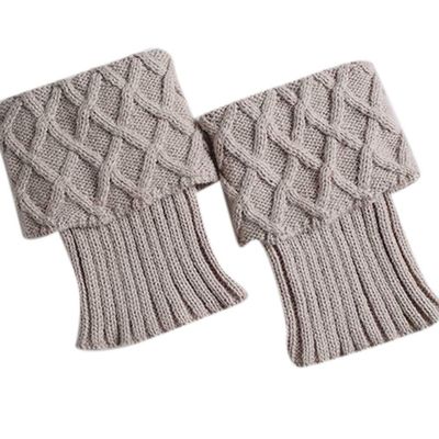Ealafee Womens Leg Warmers Knit Black Leg Warmer for Women Boot Cuff Warmer Boot Toppers
