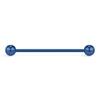 14G Industrial Barbell Cartilage Earring Body Piercing Jewelry 38mm (Blue) view 1