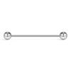 14G Industrial Barbell Cartilage Earring Body Piercing Jewelry 38mm (Steel) view 1