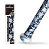 ALIEN PROS Bat Grip Tape 0.5MM for Baseball  Precut and pro Feel Bat Tape  Replacement for Old Baseball bat Grip  Wrap Your Bat for an Epic Home Run (1 Grip, Black Skulls) view 1
