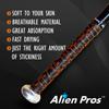 ALIEN PROS Bat Grip Tape 0.5MM for Baseball (3 Grips)  Precut and Pro Feel Bat Tape  Replacement for Old Baseball Bat Grip  Wrap Your Bat for an Epic Home Run (3 Grips, Dragon) view 4