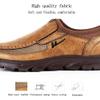 Mens Loafers Boat Non Slip On Leather Sneakers Casual Shoes Brown Comfortable Suede(8.5 M US,25.5 cm Heel to Toe view 4