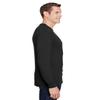 Hanes Adult Workwear Long-Sleeve Pocket T-Shirt 3XL BLACK view 2