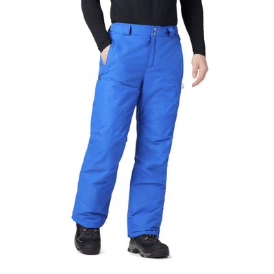Columbia Mens Bugaboo II Snow Pants, Waterproof & Breathable, 3X Short, Azul