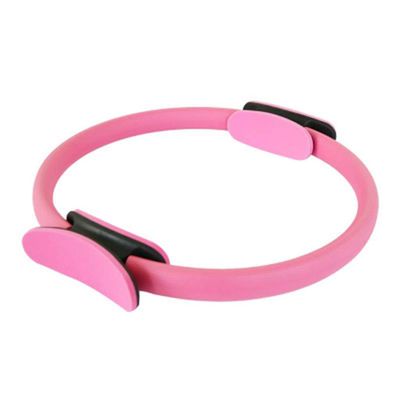 DreamHigh Dual Grip Magic Circle Body Sport Fitness EVA Magic Yoga Pilates Ring-Pink
