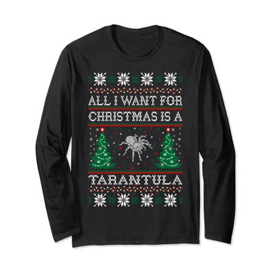 All I Want For Christmas Tarantula Ugly Sweater Tshirt