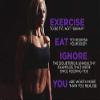 PosterMerchant EXERCISE to be FIT Motivation inspiration poster 24x36 for Women Gym Fitness Health Well-being Beauty view 1