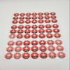 1.25" x 1.25" Warning THC Contour Cut Vinyl Sticker 54 Pack view 3