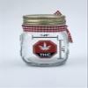 1.25" x 1.25" Warning THC Contour Cut Vinyl Sticker 54 Pack view 4