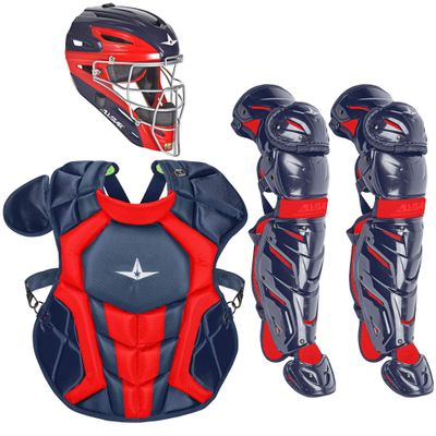 All-Star Unisex Adult Catcher S7 AXIS Catching Kit Two Tone Ages 9 12, NA/SC, Youth US