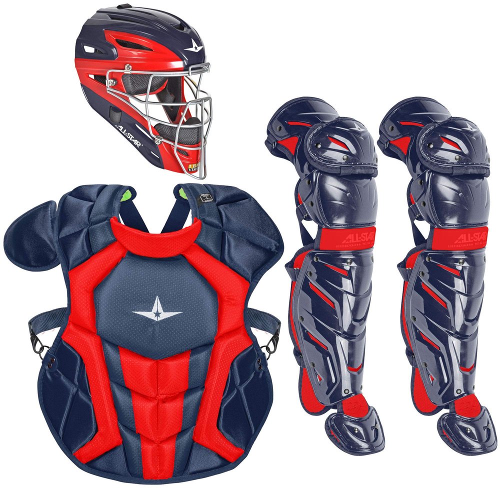 All-Star Unisex Adult Catcher S7 AXIS Catching Kit Two Tone Ages 9 12, NA/SC, Youth US