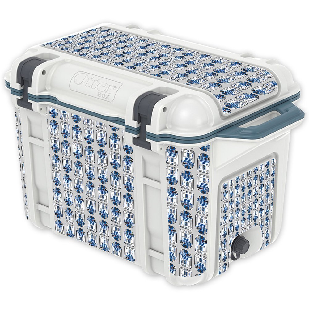 MightySkins (Cooler Not Included) Skin Compatible with OtterBox Venture 45 qt Cooler - Galaxy Bots | Protective, Durable, and Unique Vinyl Decal wrap Cover | Easy to Apply | Made in The USA